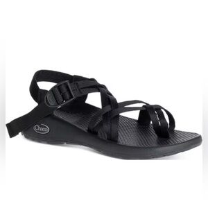 New Chaco Classic Black Sandals Adjustable Straps in Black Size 8